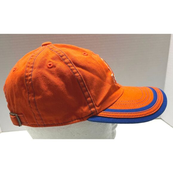 Boise State Broncos Strapback Hat Two Tone BSU Cap Blue Orange College Football - Picture 2 of 8
